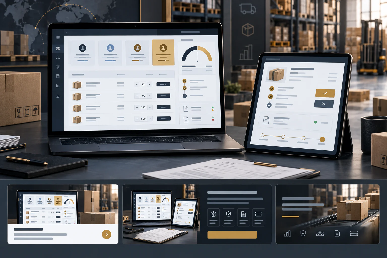 B2B wholesale ordering dashboard with buyer pricing, credit approval, and invoice status